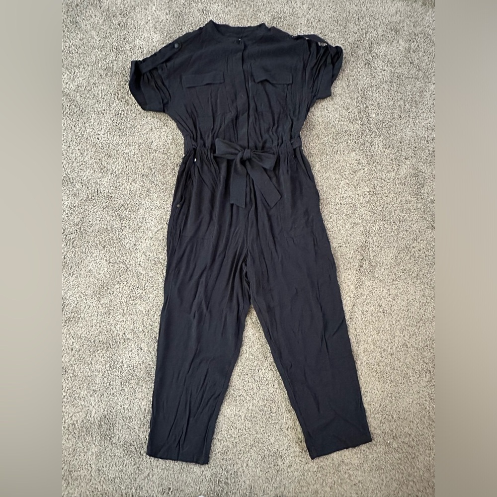 Calvin Klein Black Pantsuit
